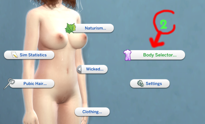 Sims 4 vagina